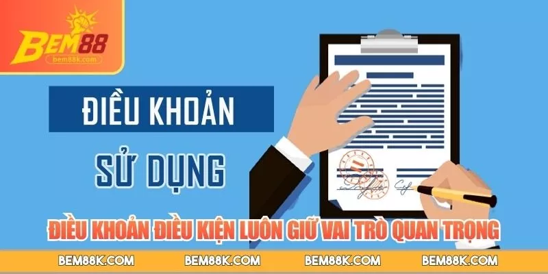 Điều khoản điều kiện luôn giữ vai trò quan trọng