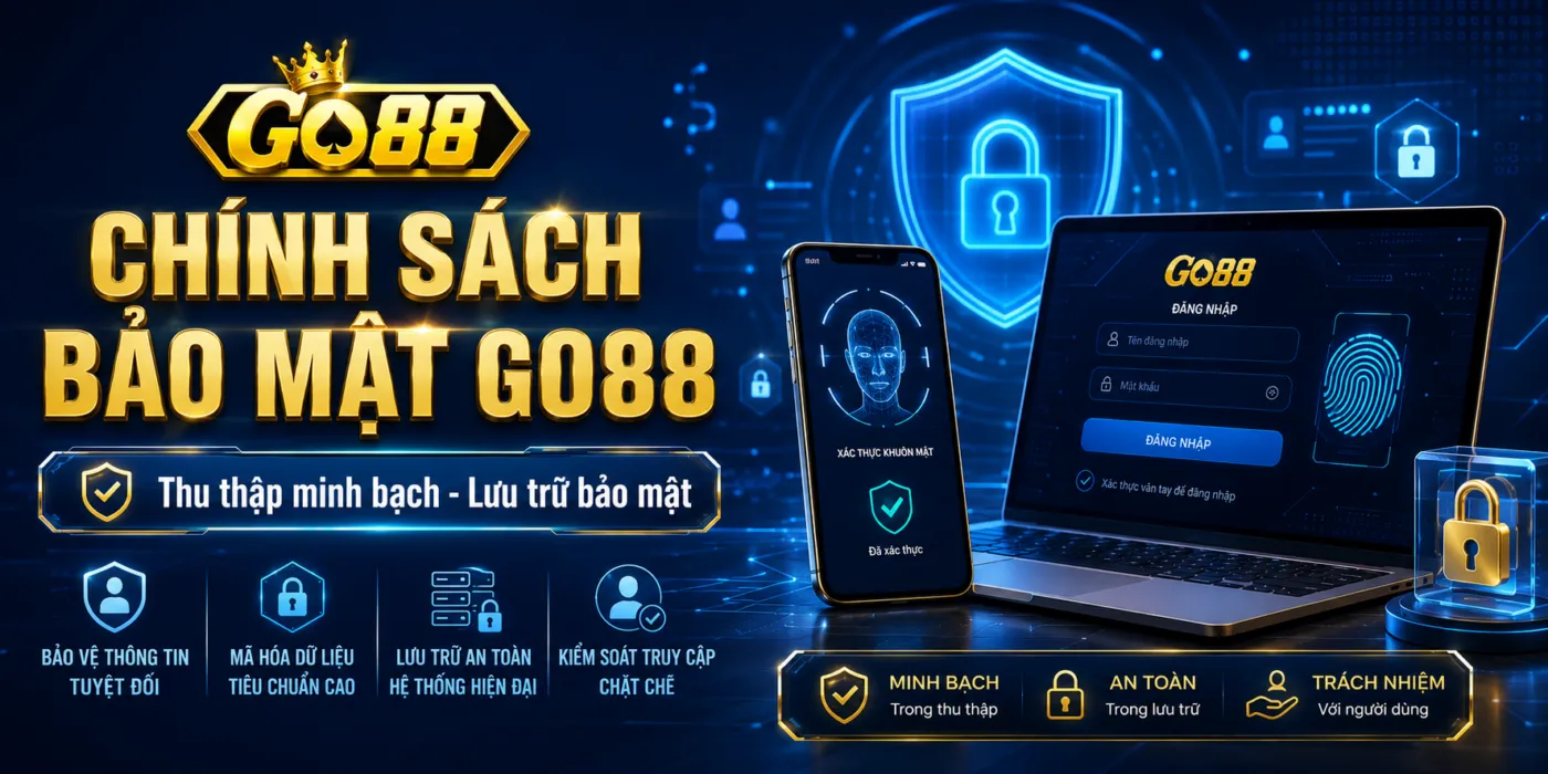 Người chơi GO88 có quyền kiểm soát thông tin tài khoản cá nhân